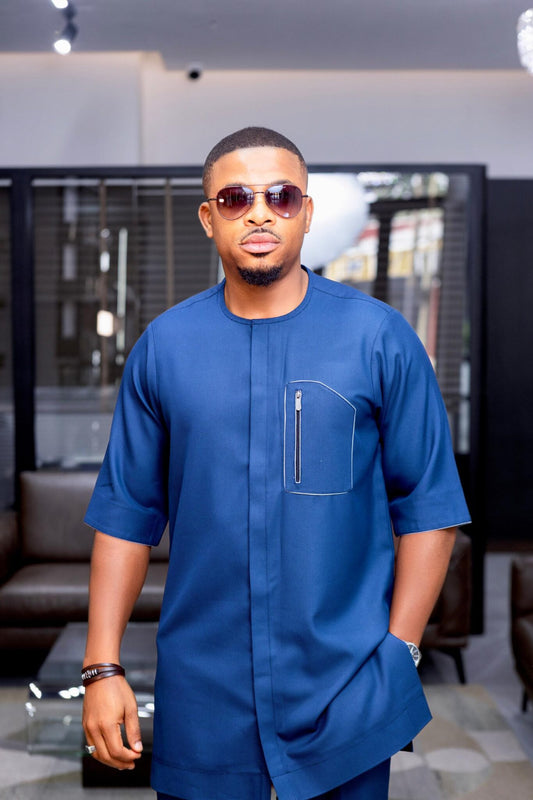 Short sleeve royal kaftan